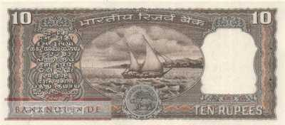 Indien - 10  Rupees (#060a_UNC)