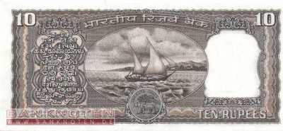 India - 10  Rupees (#060l_UNC)