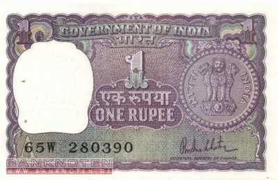 Indien - 1  Rupee (#077y_UNC)