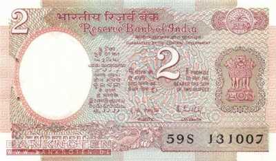 Indien - 2  Rupees (#079h_UNC)