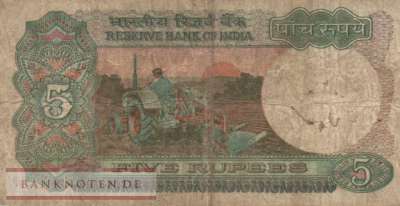 Indien - 5  Rupees (#080o_VG)