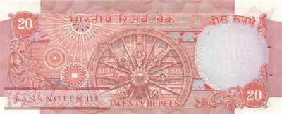 India - 20  Rupees (#082f_UNC)