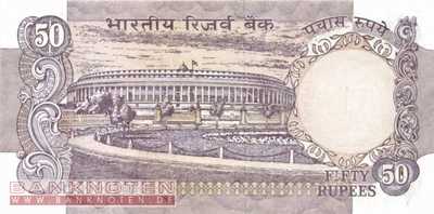 Indien - 50  Rupees (#084l_UNC)