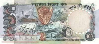 Indien - 100  Rupees (#085A_UNC)