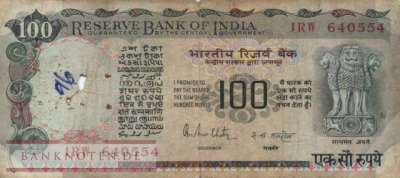 India - 100  Rupees (#085A_VG)