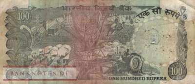 Indien - 100 Rupees (#086d_VG)