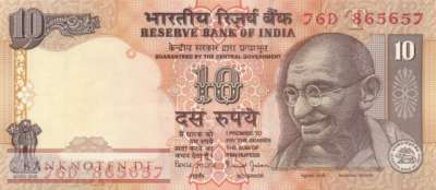 India - 10  Rupees (#089n_XF)