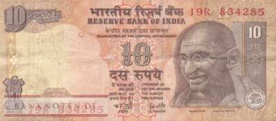 India - 10  Rupees (#089q_F)
