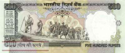 India - 500  Rupees (#092d_UNC)