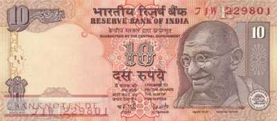 India - 10  Rupees (#095h_UNC)