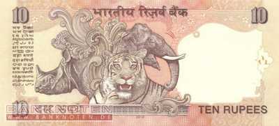 Indien - 10  Rupees (#095s_UNC)