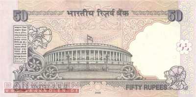 Indien - 50  Rupees (#097o_UNC)