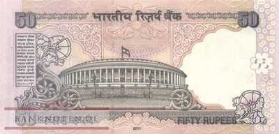 Indien - 50  Rupees (#097x_UNC)