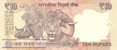Indien - 10  Rupees (#102i_UNC)