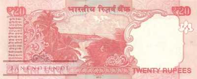 Indien - 20  Rupees (#103m_UNC)