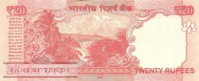Indien - 20  Rupees (#103z_UNC)