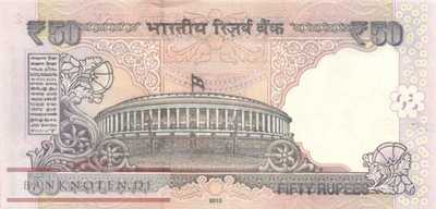 India - 50  Rupees (#104e_UNC)