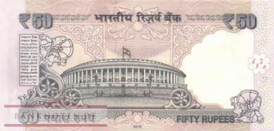 Indien - 50  Rupees (#104n_UNC)