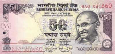 India - 50  Rupees (#104n_UNC)