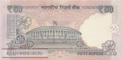 Indien - 50  Rupees (#104q_UNC)