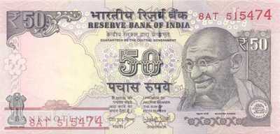 India - 50  Rupees (#104u_UNC)