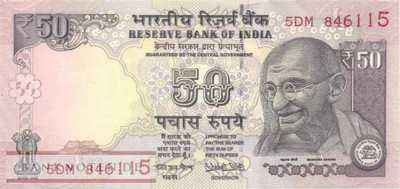 India - 50  Rupees (#104x_UNC)