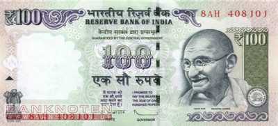 India - 100  Rupees (#105a_UNC)