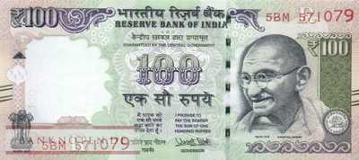 India - 100  Rupees (#105ak_UNC)