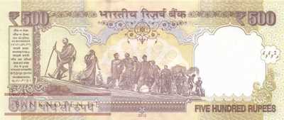 Indien - 500  Rupees (#106e_UNC)