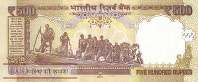 Indien - 500  Rupees (#106k_UNC)