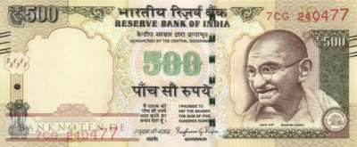 India - 500  Rupees (#106y_UNC)