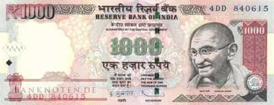 India - 1.000  Rupees (#107g_UNC)