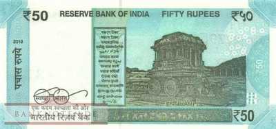 Indien - 50  Rupees (#111g_UNC)