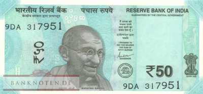 Indien - 50  Rupees (#111g_UNC)