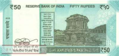 India - 50  Rupees (#111i_UNC)