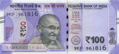 Indien - 100  Rupees (#112q_UNC)