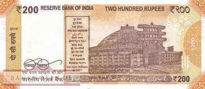 Indien - 200  Rupees (#113e_UNC)