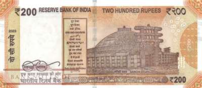 India - 200  Rupees (#113y_UNC)