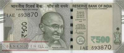 Indien - 500  Rupees (#114at_UNC)