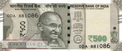 India - 500  Rupees (#114b_UNC)