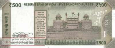 Indien - 500  Rupees (#114n_UNC)