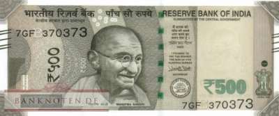 India - 500  Rupees (#114n_UNC)