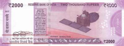 Indien - 2.000  Rupees (#116d_UNC)