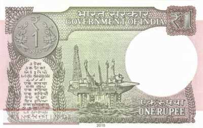 India - 1  Rupee (#117a_UNC)