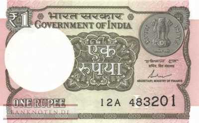 Indien - 1  Rupee (#117c_UNC)