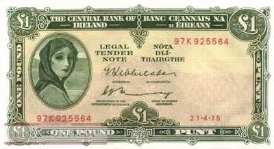Irland - 1  Pound (#064c-75_UNC)