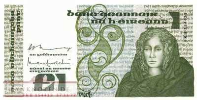 Irland - 1  Pound (#070a-7706_UNC)