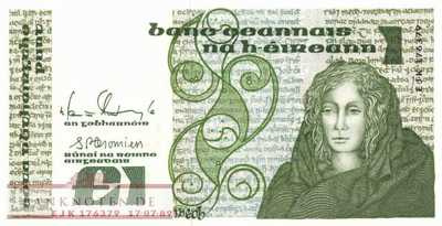 Ireland - 1  Pound (#070d-8907_UNC)