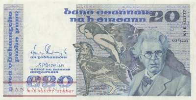 Irland - 20  Pounds (#073c-87_VF)