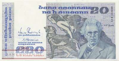 Irland - 20  Pounds (#073c-87_XF)